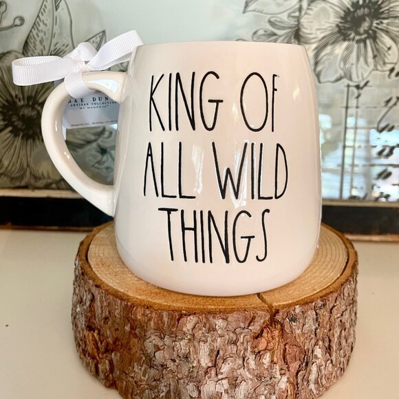 NEW WITH TAGS Rae Dunn Where the Wild Things Are Mug Max King of All Wild Things - Picture 2 of 3
